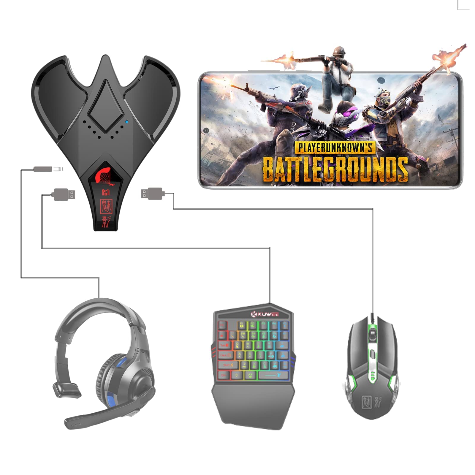 Amazon.in: Buy Excefore Keyboard And Mouse Adapter For Android